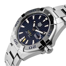 Load image into Gallery viewer, Tag Heuer Aquaracer Automatic Blue Dial Silver Steel Strap Watch for Men - WBD2112.BA0928