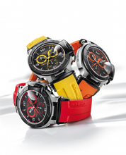 Load image into Gallery viewer, Tissot T Race Chronograph Black Dial Red Rubber Strap Watch for Men - T048.417.27.057.01