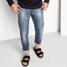 Load image into Gallery viewer, BIRKENSTOCK - ARIZONA 752661 - BLACKSUEDE / SHEARLING