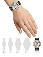 Load image into Gallery viewer, Tissot Carson Premium Powermatic 80 Silver Dial Brown Leather Strap Watch For Men - T122.407.36.033.00