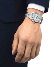 Load image into Gallery viewer, Tissot Le Locle Powermatic 80 Silver Dial Silver Steel Strap Watch for Men - T006.407.11.033.03