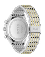 Load image into Gallery viewer, Hugo Boss Gregor Chronograph Green Dial Two Tone Steel Strap Watch For Men - 1514081