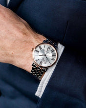Load image into Gallery viewer, Tissot Carson Premium Powermatic 80 Silver Dial Two Tone Steel Strap Watch For Men - T122.407.22.033.00