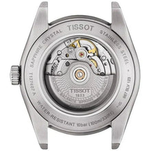 Load image into Gallery viewer, Tissot Gentleman Powermatic 80 Silicium Blue Dial Black Leather Strap Watch For Men - T127.407.16.041.01