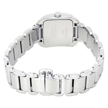 Load image into Gallery viewer, Tissot T Wave Diamonds Mother of Pearl Dial Silver Steel Strap Watch for Women - T02.1.285.74