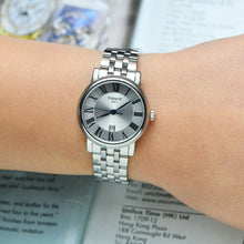 Load image into Gallery viewer, Tissot Carson Premium Lady Silver Dial Silver Steel Strap Watch For Women - T122.210.11.033.00