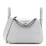 Taurillon Clemence Mini Lindy 20 Bleu Pale