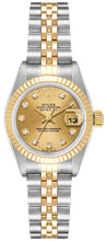 Load image into Gallery viewer, Rolex Lady-Datejust 26 Diamond Hour Markers Women's Watch 79173