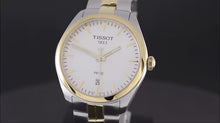 Load image into Gallery viewer, Tissot T Classic PR 100 White Dial Two Tone Steel Strap Watch for Men - T101.410.22.031.00