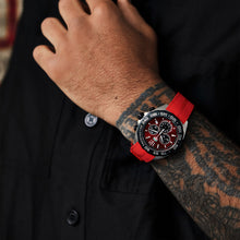Load image into Gallery viewer, Tag Heuer Formula 1 Chronograph Red Dial Red Rubber Strap Watch for Men - CAZ101AN.FT8055