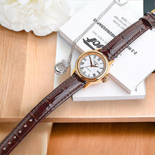 Load image into Gallery viewer, Tissot T Classic Carson White Dial Brown Leather Strap Watch For Women - T085.207.36.013.00