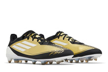 Load image into Gallery viewer, adidas F50 Pro FG Messi Gold Metallic Cloud White Core Black