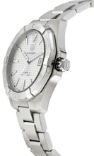 Load image into Gallery viewer, Tag Heuer Aquaracer Automatic White Dial Silver Steel Strap Watch for Men - WAY2111.BA0928