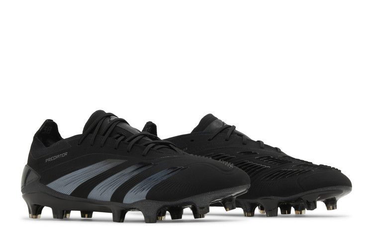 adidas Predator 24 Elite Low FG Core Black Carbon