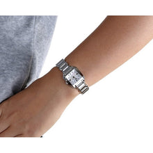 Load image into Gallery viewer, Tissot T Wave Diamonds Mother of Pearl Dial Silver Steel Strap Watch for Women - T02.1.285.74