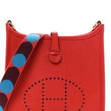Load image into Gallery viewer, Taurillon Maurice Flipperball Sangle Evelyne TPM Rouge De Coeur Bleu Frida
