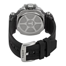 Load image into Gallery viewer, Tissot T Race Chronograph Anthracite Black Dial Black Silicone Strap Watch For Men - T115.417.27.061.00