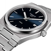 Load image into Gallery viewer, Tissot T Classic PRX Blue Dial Silver Steel Strap Watch For Men - T137.410.11.041.00
