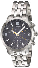 Load image into Gallery viewer, Tissot PRC 200 Chronograph Black Dial Stainless Steel Watch For Men - T0554171105700