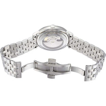 Load image into Gallery viewer, Tissot T Classic Carson Premium Powermatic 80 White Dial Silver Steel Strap Watch For Men - T122.407.11.031.00
