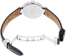 Load image into Gallery viewer, Tissot T Lady Flamingo Mother of Pearl White Dial Black Leather Strap Watch for Women - T094.210.16.111.00