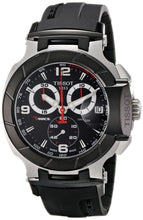 Load image into Gallery viewer, Tissot T Race Chronograph Black Dial Black Rubber Strap Watch for Men - T048.417.27.057.00
