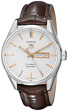 Load image into Gallery viewer, Tag Heuer Carrera White Dial Watch for Men - WAR201D.FC6291