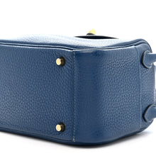 Load image into Gallery viewer, Taurillon Clemence Mini Lindy 20 Deep Bleu