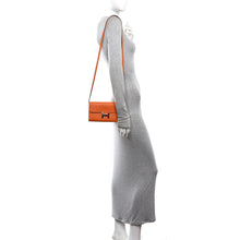 Load image into Gallery viewer, Epsom Constance Long Wallet To Go Wallet Orange