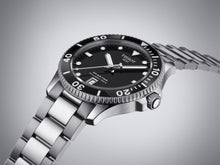 Load image into Gallery viewer, Tissot Seastar 1000 Lady Black Dial Silver Steel Strap Watch for Women - T120.210.11.051.00