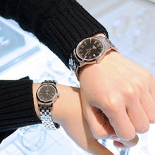 Load image into Gallery viewer, Tissot T Classic Dream Black Dial Silver Steel Strap Watch for Men - T033.410.11.053.01