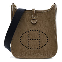 Load image into Gallery viewer, Taurillon Clemence Amazone Evelyne TPM Etoupe Bleu Indigo
