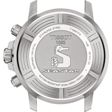 Load image into Gallery viewer, Tissot Seastar 1000 Chronograph Green Dial Silver Mesh Bracelet Watch For Men - T120.417.11.091.00