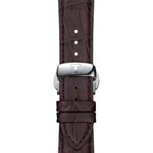 Load image into Gallery viewer, Tissot Gentlemen Black Dial Brown Leather Strap Watch for Men - T127.410.16.051.01