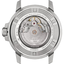 Load image into Gallery viewer, Tissot Seastar 1000 Powermatic 80 Blue Dial SIlver Mesh Bracelet Watch For Men - T120.407.11.041.02