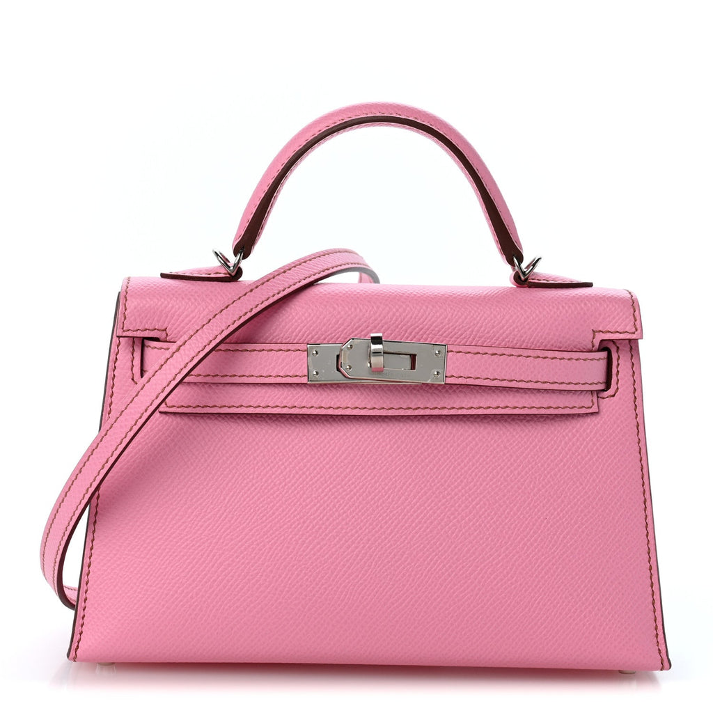 Epsom Mini Kelly Sellier 20  5P Pink
