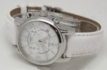 Load image into Gallery viewer, Tissot Dressport Chronograph Mother of Pearl Dial White Leather Strap Watch for Women - T050.217.17.117.00