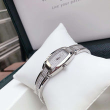 Load image into Gallery viewer, Bulova Crystal Collection Silver Dial Silver Steel Strap Watch for Women - 96L235