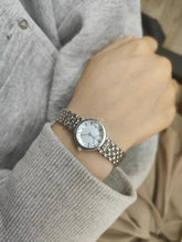 Load image into Gallery viewer, Tissot T Lovely Mother of Pearl Dial Silver Steel Strap Watch for Women - T140.009.11.111.00