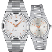 Load image into Gallery viewer, Tissot PRX Quartz Silver Dial Silver Steel Strap Watch for Men - T137.410.11.031.00