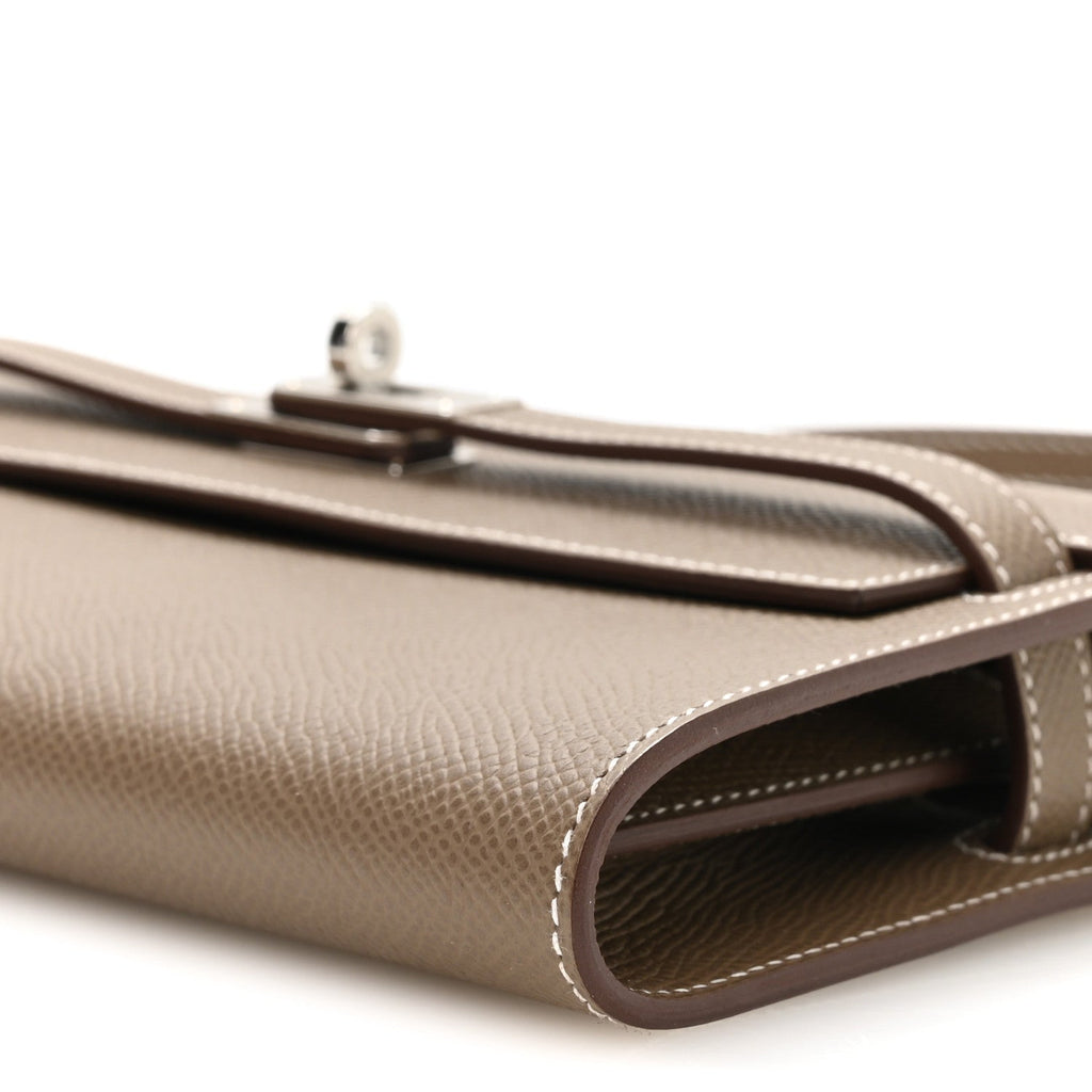 Epsom Kelly Wallet To Go Etoupe