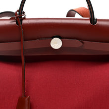 Load image into Gallery viewer, Vache Hunter Toile Herbag Zip 31 PM Rouge H Brique