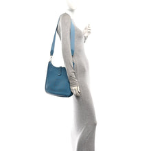 Load image into Gallery viewer, Taurillon Clemence Evelyne II PM Blue Jean