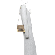 Load image into Gallery viewer, Matte Alligator Lizard Mini Sac Roulis Ombre Vanille