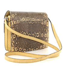 Load image into Gallery viewer, Matte Alligator Lizard Mini Sac Roulis Ombre Vanille