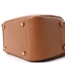 Load image into Gallery viewer, Taurillon Clemence Mini Lindy 20 Gold