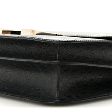 Load image into Gallery viewer, Ostrich Constance 24 Bleu Iris