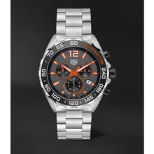 Load image into Gallery viewer, Tag Heuer Formula 1 Chronograph Ceramic Black Dial Silver Steel Strap Watch for Men - CAZ101AH.BA0842