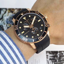 Load image into Gallery viewer, Tissot Seastar 1000 Chronograph Black Dial Black Rubber Strap Watch For Men - T120.417.37.051.00