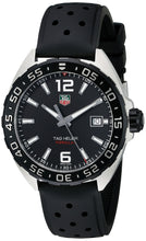 Load image into Gallery viewer, Tag Heuer Formula 1 Quartz Black Dial Black Rubber Strap Watch for Men - WAZ1110.FT8023